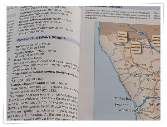 Tracks4Africa Namibia Self-Drive Guide 3rd edition