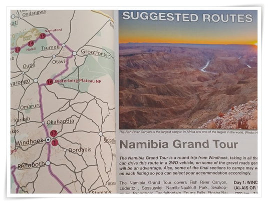 Tracks4Africa Namibia Self-Drive Guide 3rd edition