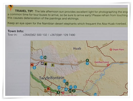 Tracks4Africa Namibia Self-Drive Guide 3rd edition