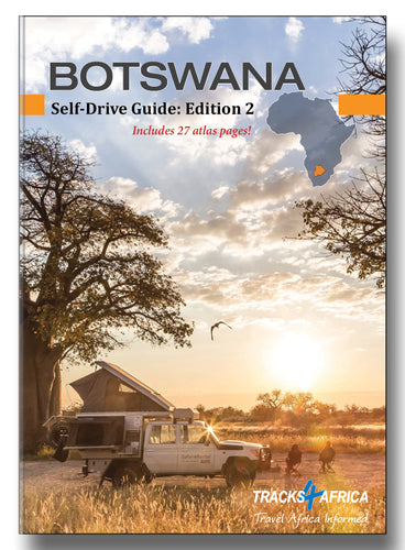 Tracks4Africa Botswana Self Drive Guide 2nd Edition