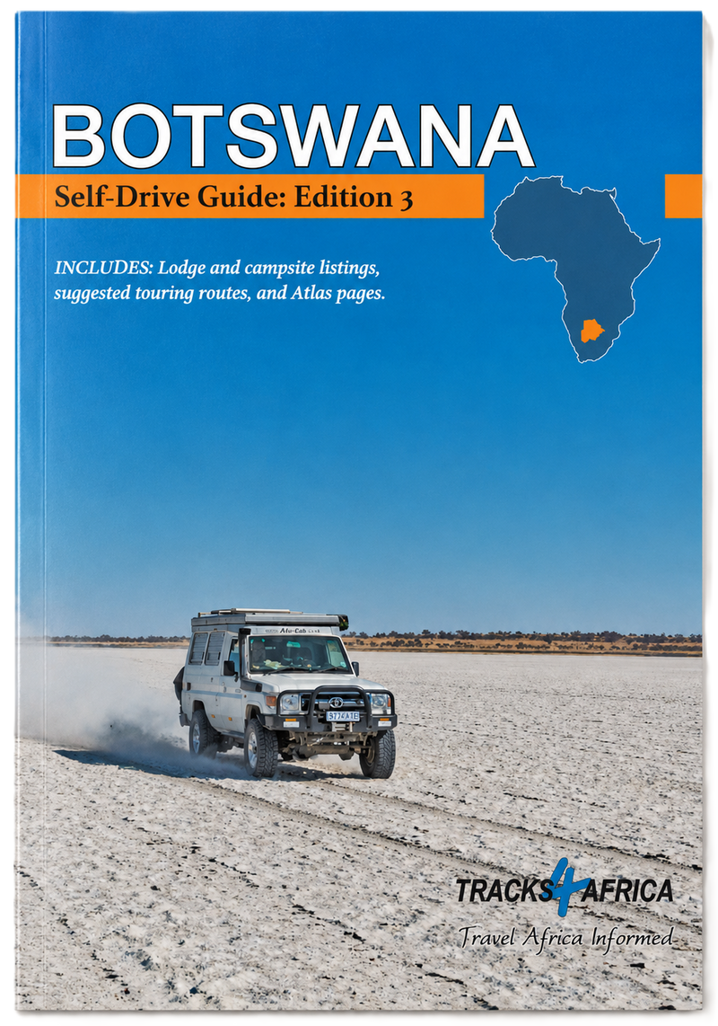 Load image into Gallery viewer, Tracks4Africa Botswana Self-Drive Guide Book 3rd Edition
