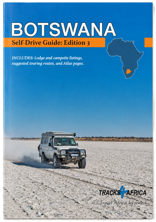 Tracks4Africa Botswana Self-Drive Guide Book 3rd Edition
