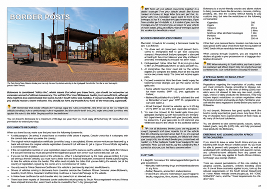 Tracks4Africa Botswana Self-Drive Guide Book 3rd Edition