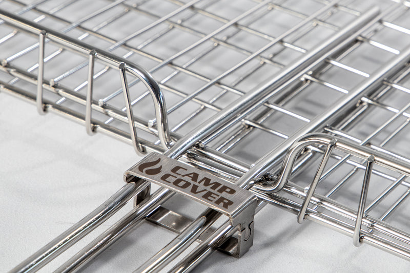 Load image into Gallery viewer, Jumbo Adjustable Stainless Steel Braai Grid
