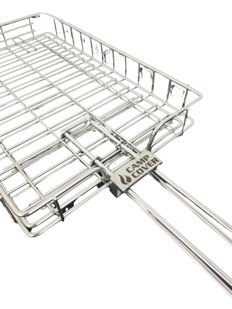 Load image into Gallery viewer, Commuter Slide Away Handles Stainless Steel Braai Grid
