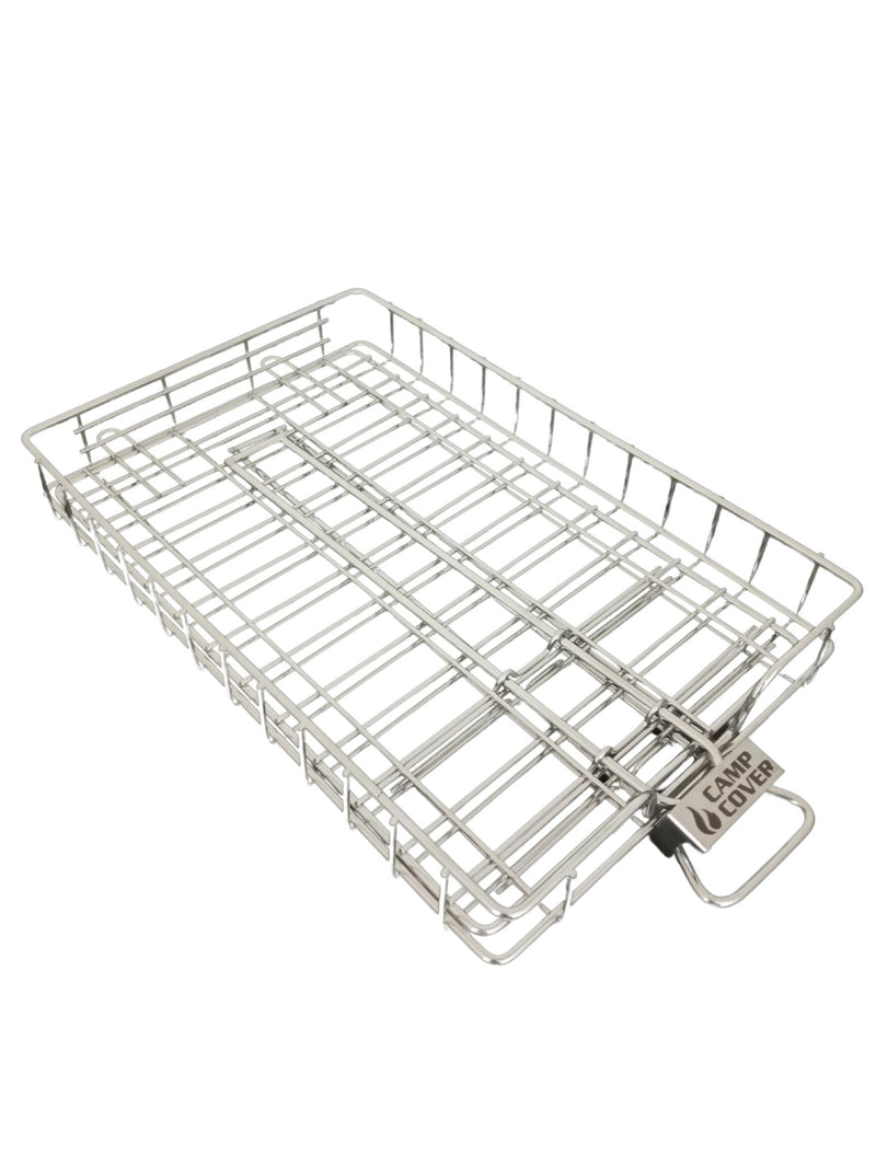 Load image into Gallery viewer, Commuter Slide Away Handles Stainless Steel Braai Grid
