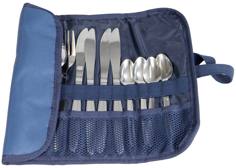 Load image into Gallery viewer, Compact Cutlery Roll-Up

