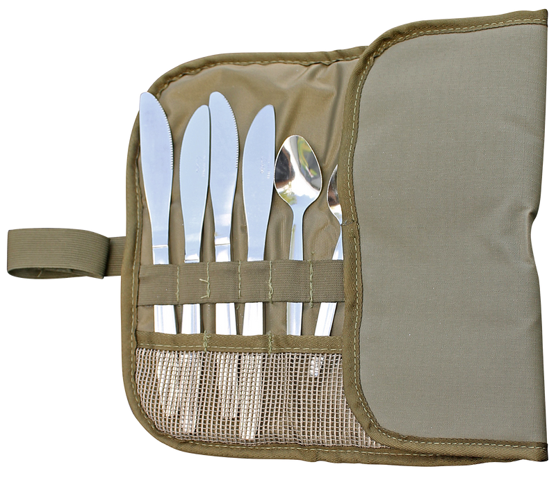 Load image into Gallery viewer, Compact Cutlery Roll-Up
