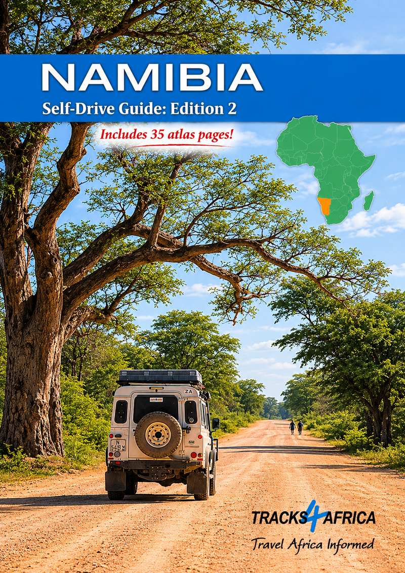 Load image into Gallery viewer, Tracks4Africa Namibia Self-Drive Guide Book 3rd Edition
