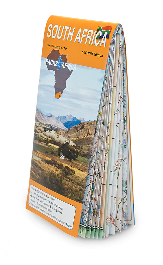 Tracks4Africa South Africa Paper Map 2nd Edition