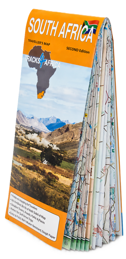 Tracks4Africa South Africa Traveller's Map 2nd Edition