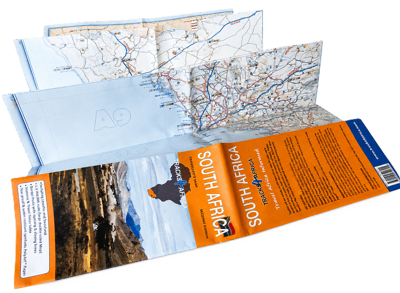 Load image into Gallery viewer, Tracks4Africa South Africa Traveller's Map 2nd Edition
