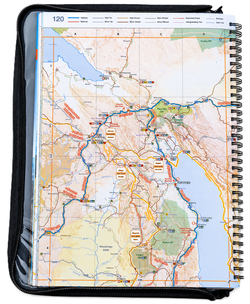 Load image into Gallery viewer, Tracks4Africa Atlas Cover A3
