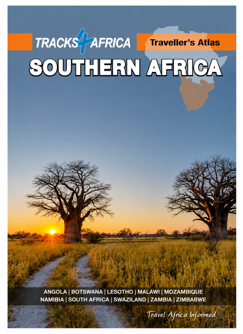 Load image into Gallery viewer, Tracks4Africa Southern Africa Traveller's Atlas 2nd Edition
