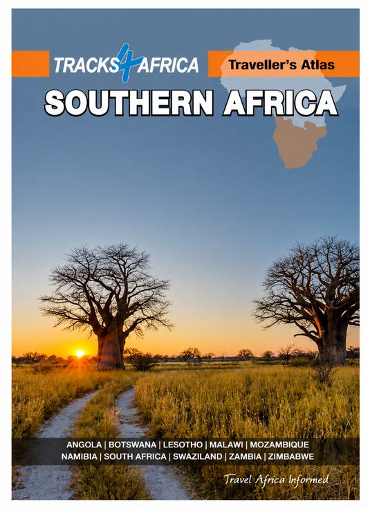 Tracks4Africa Southern Africa Traveller's Atlas 2nd Edition