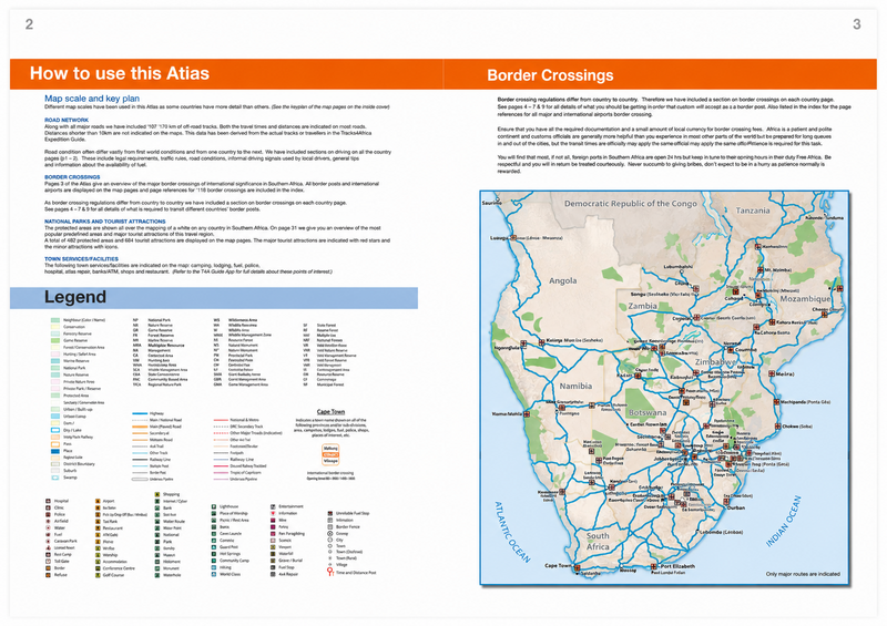 Load image into Gallery viewer, Tracks4Africa Southern Africa Traveller's Atlas 2nd Edition
