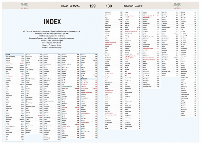 Load image into Gallery viewer, Tracks4Africa Southern Africa Traveller's Atlas 2nd Edition
