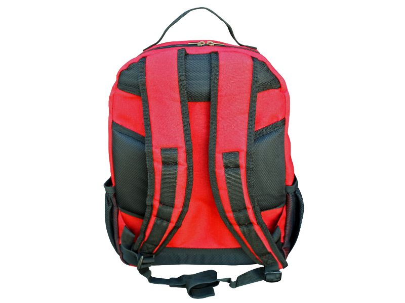 Load image into Gallery viewer, Laptop Backpack Commuter Cotton Red
